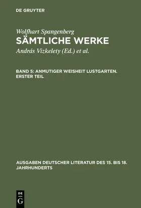 Vizkelety / Tarnai |  Anmutiger Weisheit Lustgarten. Erster Teil | eBook | Sack Fachmedien