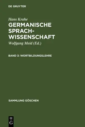 Krahe |  Wortbildungslehre | eBook | Sack Fachmedien