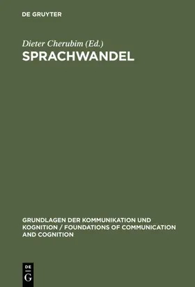 Cherubim | Sprachwandel | E-Book | sack.de