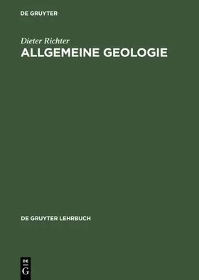 Richter | Allgemeine Geologie | E-Book | www2.sack.de