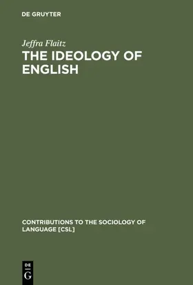 Flaitz |  The Ideology of English | eBook | Sack Fachmedien