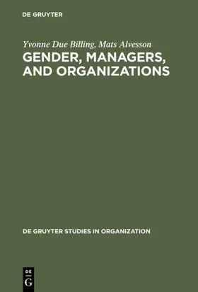 Billing / Alvesson | Gender, Managers, and Organizations | E-Book | sack.de