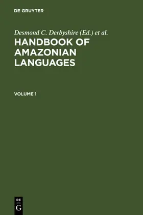 Derbyshire / Pullum |  HANDBOOK AMAZONIAN LANGUAGES | eBook | Sack Fachmedien
