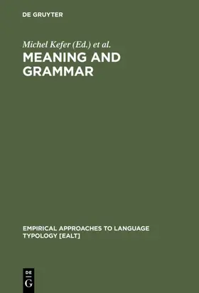 Kefer / Auwera | Meaning and Grammar | E-Book | sack.de