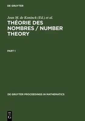 Koninck / Levesque | Théorie des nombres / Number Theory | E-Book | sack.de