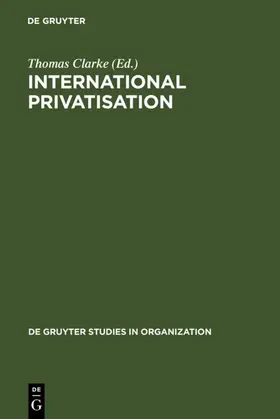 Clarke | International Privatisation | E-Book | sack.de