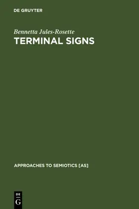 Jules-Rosette |  Terminal Signs | eBook | Sack Fachmedien
