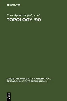 Apanasov / Neumann / Reid | Topology '90 | E-Book | sack.de