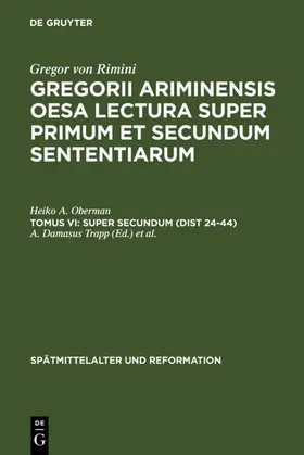 Oberman / Trapp / Marcolino |  Super Secundum (Dist 24-44) | eBook | Sack Fachmedien