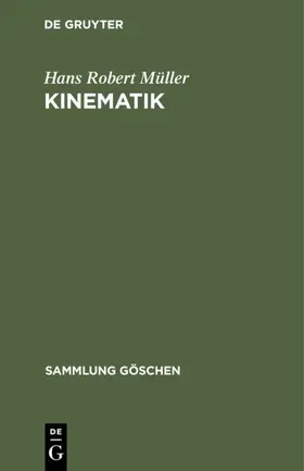 Müller |  Kinematik | eBook | Sack Fachmedien