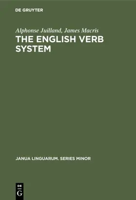 Juilland / Macris | The English Verb System | E-Book | sack.de
