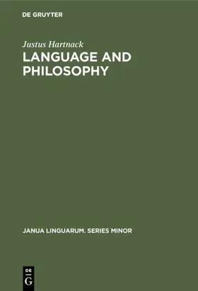 Hartnack |  Language and Philosophy | eBook | Sack Fachmedien