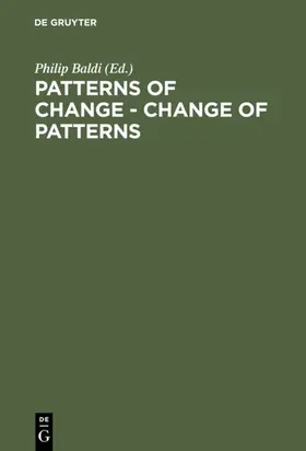 Baldi |  Patterns of Change - Change of Patterns | eBook | Sack Fachmedien