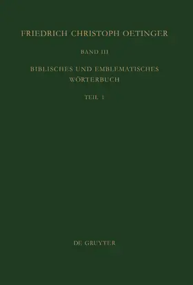 Schäfer / [unknown] / Schmidt |  Biblisches und emblematisches Wörterbuch | eBook | Sack Fachmedien