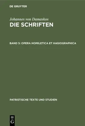 Kotter | Opera homiletica et hagiographica | E-Book | sack.de