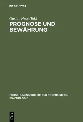 [unknown] | Prognose und Bewährung | E-Book | www2.sack.de