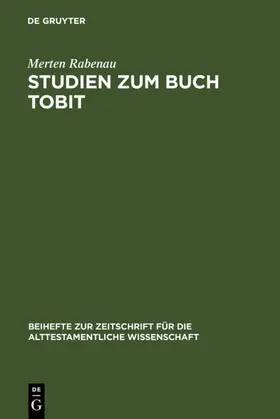 Rabenau | Studien zum Buch Tobit | E-Book | sack.de
