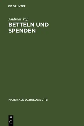 Voß |  Betteln und Spenden | eBook | Sack Fachmedien