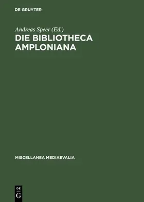 Speer | Die Bibliotheca Amploniana | E-Book | sack.de
