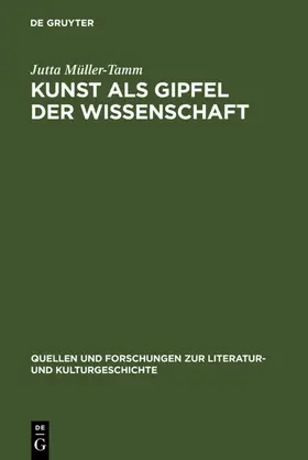 Müller-Tamm |  Kunst als Gipfel der Wissenschaft | eBook | Sack Fachmedien