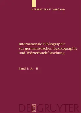Wiegand |  A-H | eBook | Sack Fachmedien