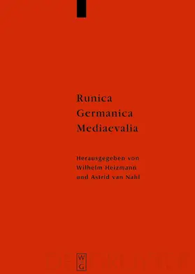 Heizmann / Nahl |  Runica - Germanica - Mediaevalia | eBook | Sack Fachmedien