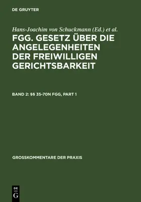 Briesemeister / Lukoschek / Sonnenfeld |  §§ 35-70n FGG | eBook | Sack Fachmedien