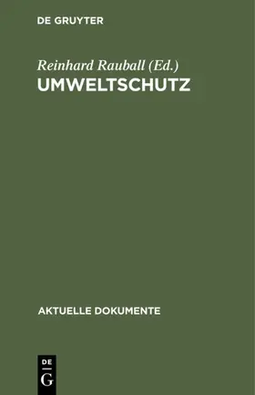 Rauball |  Umweltschutz | eBook | Sack Fachmedien
