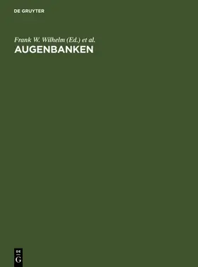 Wilhelm / Duncker / Bredehorn |  Augenbanken | eBook | Sack Fachmedien