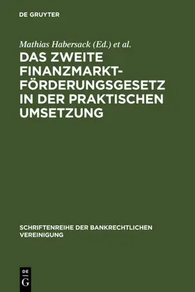  Das Zweite Finanzmarktförderungsgesetz in der praktischen Umsetzung | eBook | Sack Fachmedien