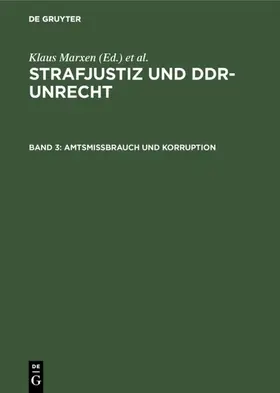  Amtsmissbrauch und Korruption | eBook | Sack Fachmedien
