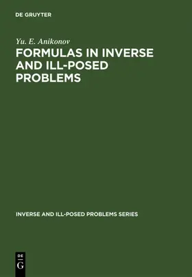 Anikonov | Formulas in Inverse and Ill-Posed Problems | E-Book | sack.de