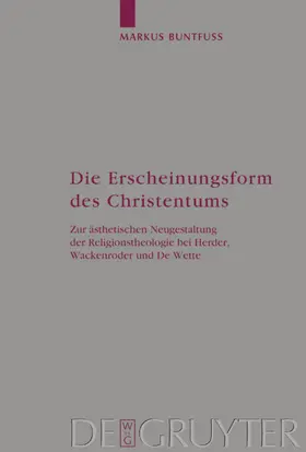 Buntfuß |  Die Erscheinungsform des Christentums | eBook | Sack Fachmedien
