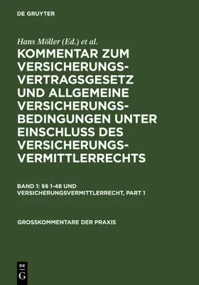 Möller |  §§ 1-48 und Versicherungsvermittlerrecht | eBook | Sack Fachmedien