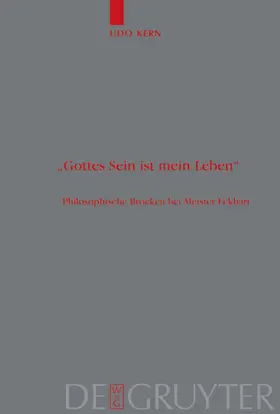 Kern |  "Gottes Sein ist mein Leben" | eBook | Sack Fachmedien
