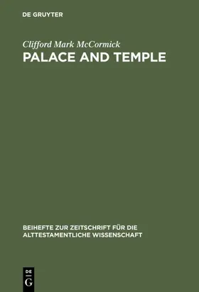 McCormick |  Palace and Temple | eBook | Sack Fachmedien