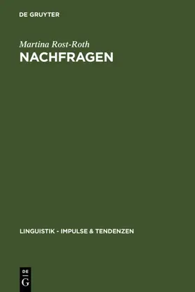 Rost-Roth |  Nachfragen | eBook | Sack Fachmedien