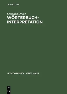 Drude | Wörterbuchinterpretation | E-Book | sack.de