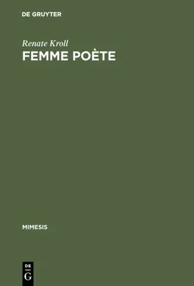 Kroll |  Femme poète | eBook | Sack Fachmedien