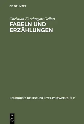 Scheibe / Gellert |  Fabeln und Erzählungen | eBook | Sack Fachmedien
