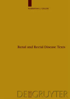 Geller | Renal and Rectal Disease Texts | E-Book | sack.de