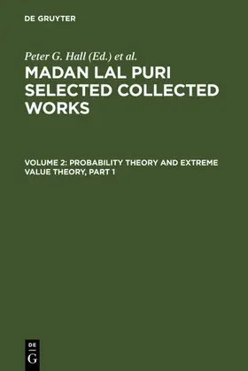 Hall / Puri / Hallin |  Probability Theory and Extreme Value Theory | eBook | Sack Fachmedien
