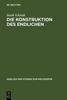 Schmidt |  Die Konstruktion des Endlichen | eBook | Sack Fachmedien