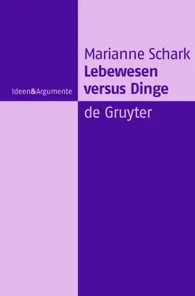 Schark | Lebewesen versus Dinge | E-Book | www2.sack.de