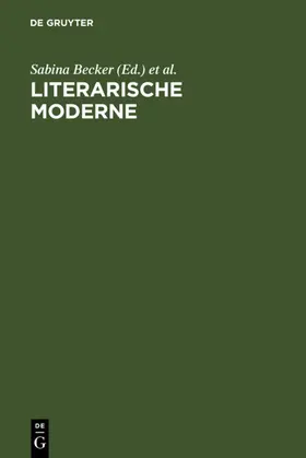 Becker / Kiesel | Literarische Moderne | E-Book | www2.sack.de