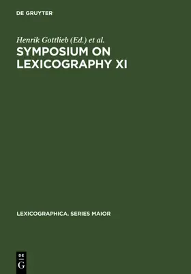 Gottlieb / Mogensen / Zettersten | Symposium on Lexicography XI | E-Book | sack.de