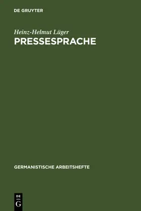 Lüger | Pressesprache | E-Book | sack.de