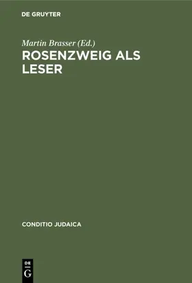 Brasser |  Rosenzweig als Leser | eBook | Sack Fachmedien