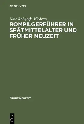 Miedema | Rompilgerführer in Spätmittelalter und Früher Neuzeit | E-Book | sack.de