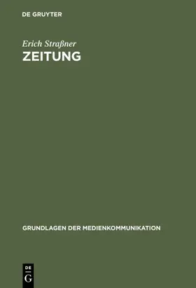 Straßner | Zeitung | E-Book | www2.sack.de